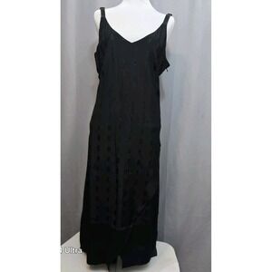 NWT DKNY Black Sheath Dress Size LARGE